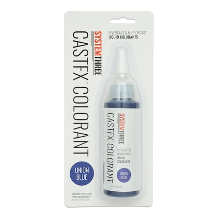 System Three Resins CastFX Liquid Colorant, Union Blue, 4oz 0583S06